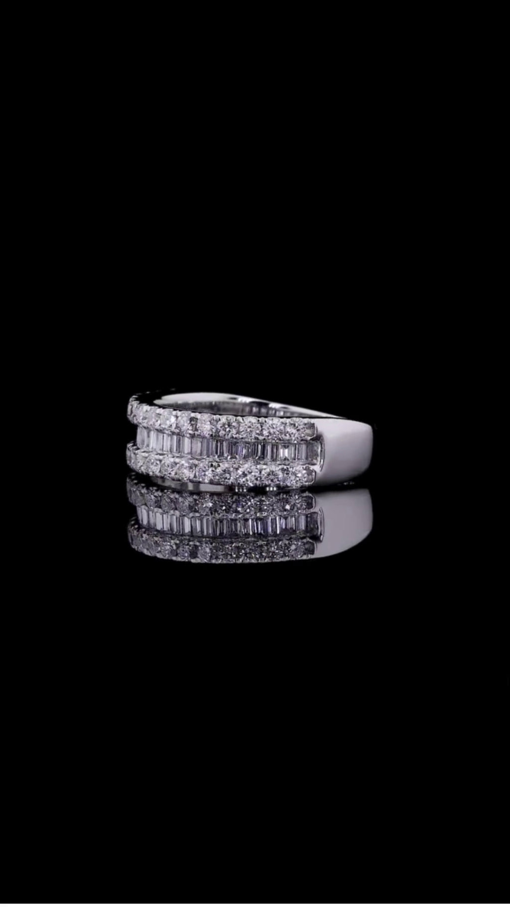 Royal Baguette Eternity Ring