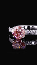 Roselle Pink Diamond Ring