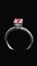 Roselle Pink Diamond Ring