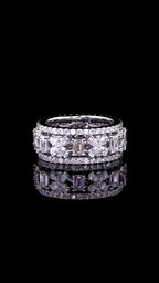 Imperial Floral Eternity Ring
