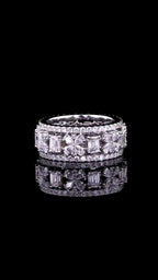 Imperial Floral Eternity Ring