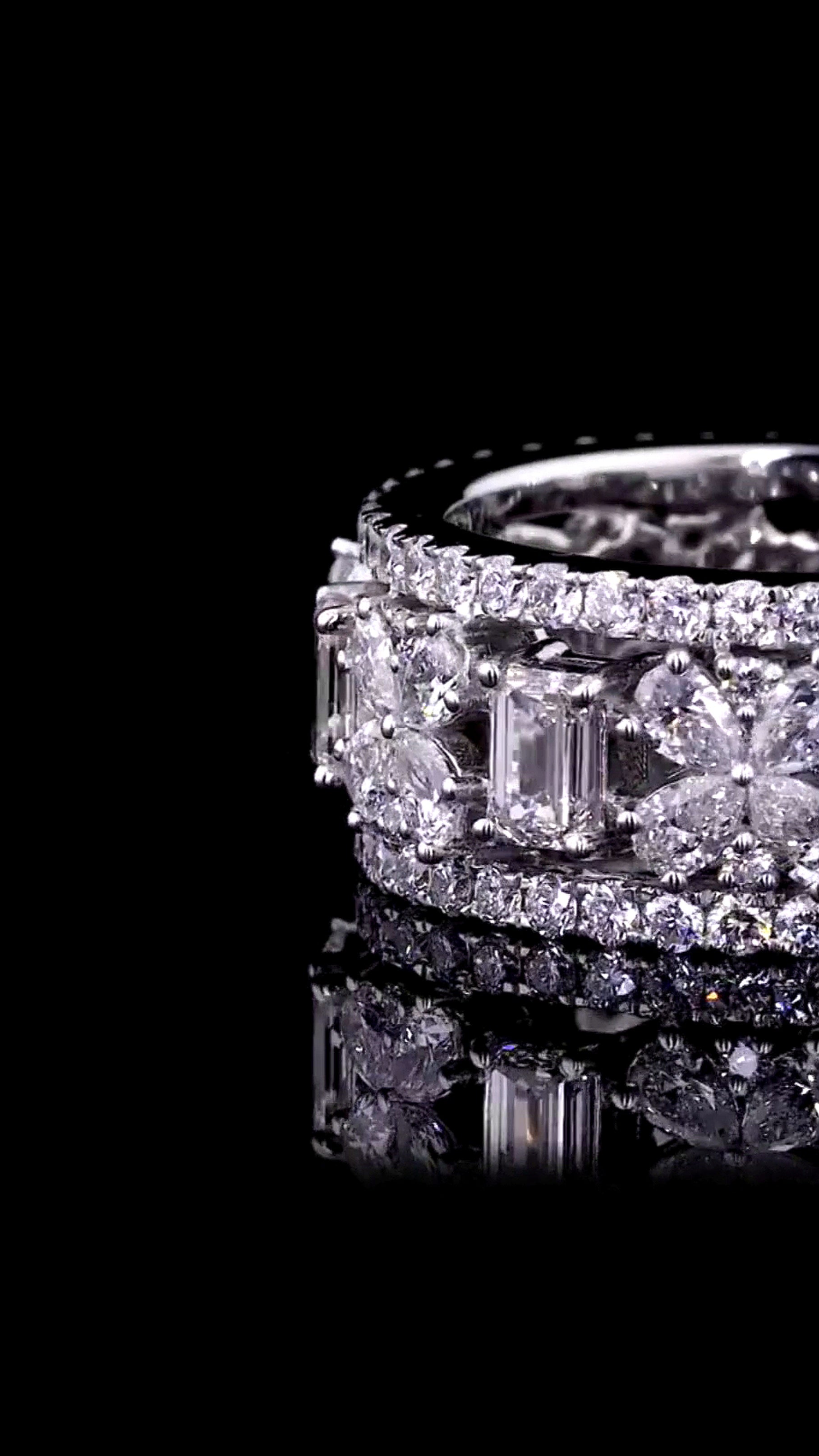 Imperial Floral Eternity Ring