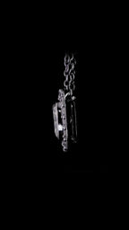 Cushion Cut Diamond Halo Pendant Necklace (1.00) CT