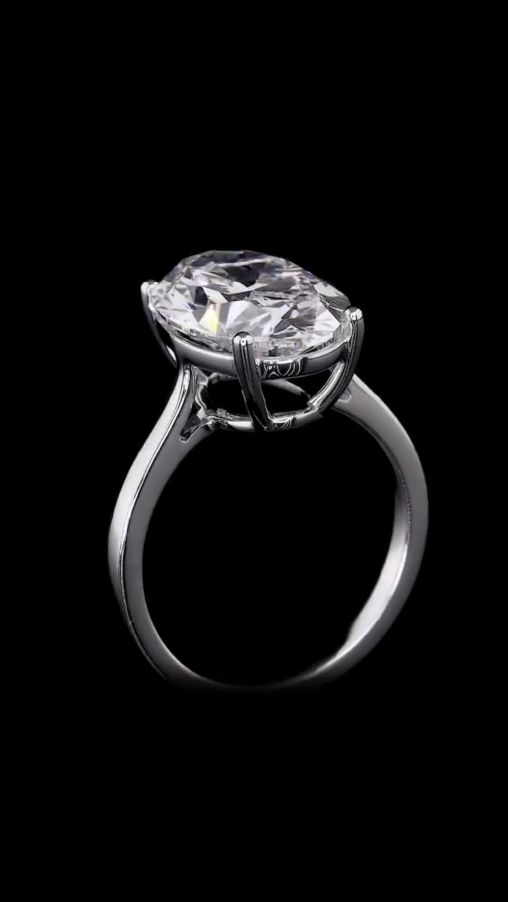 Swirled Pavé Diamond Double Band Guard (2.00) CT