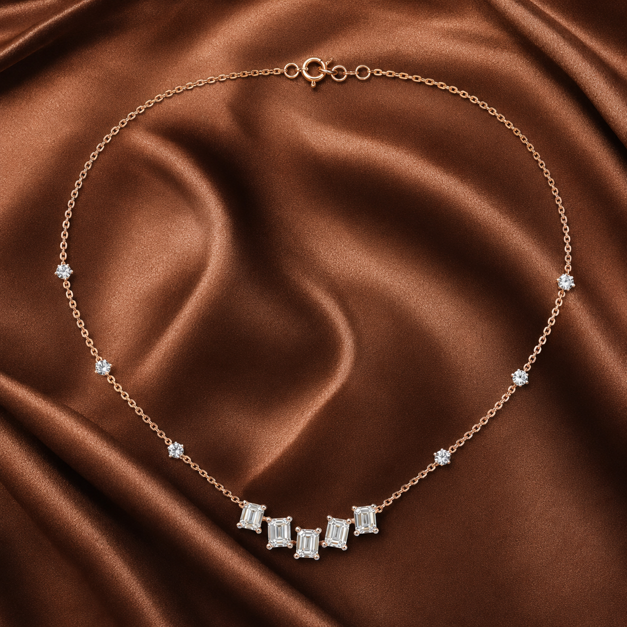 5 Stone Unity Necklace