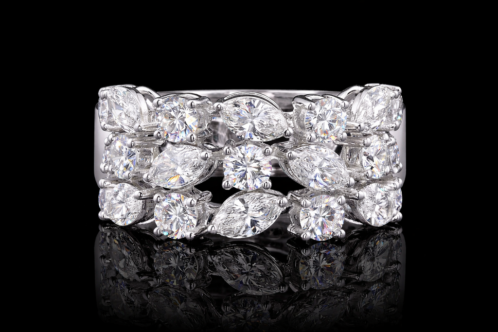 Imperial Cluster Diamond Ring