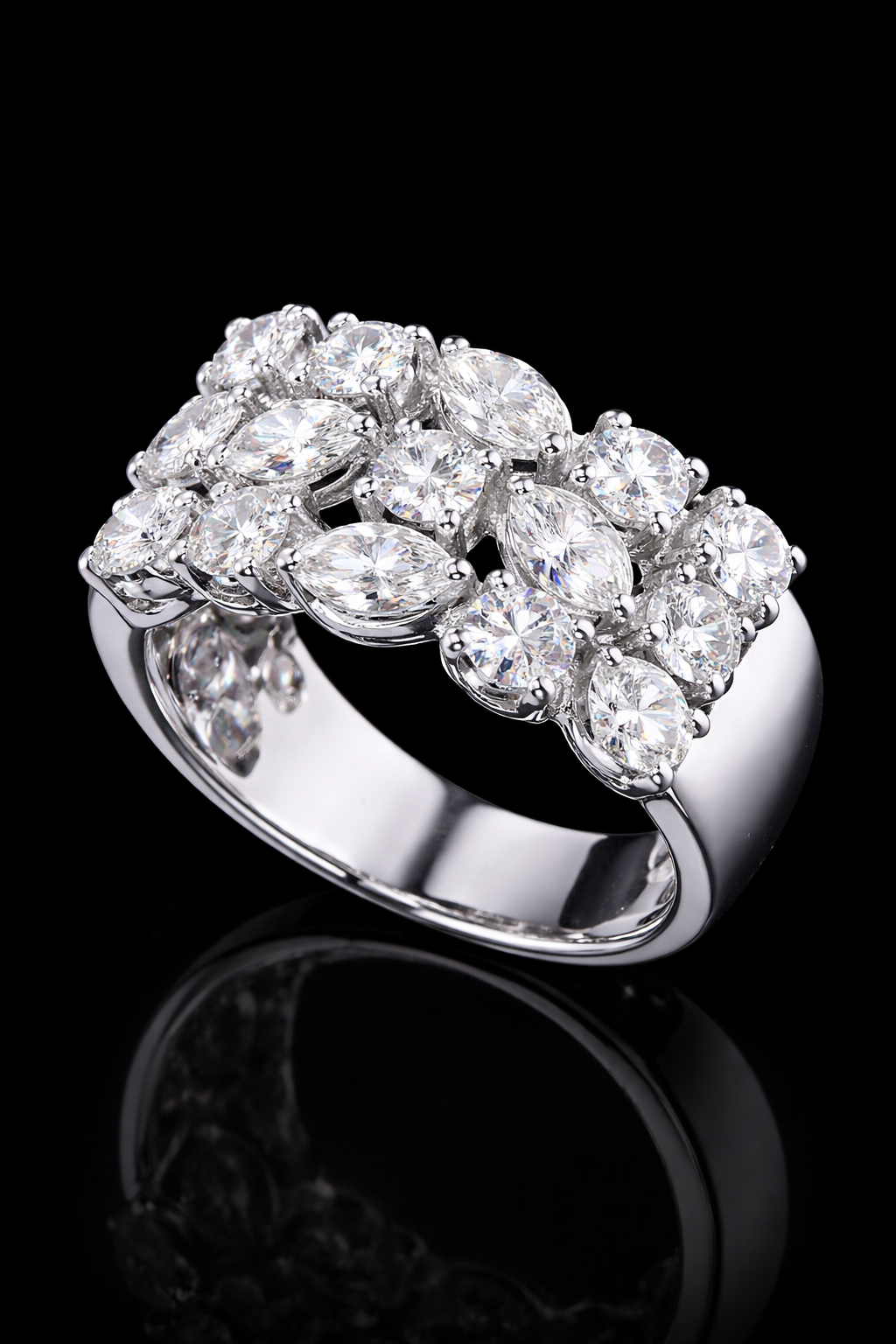 Imperial Cluster Diamond Ring