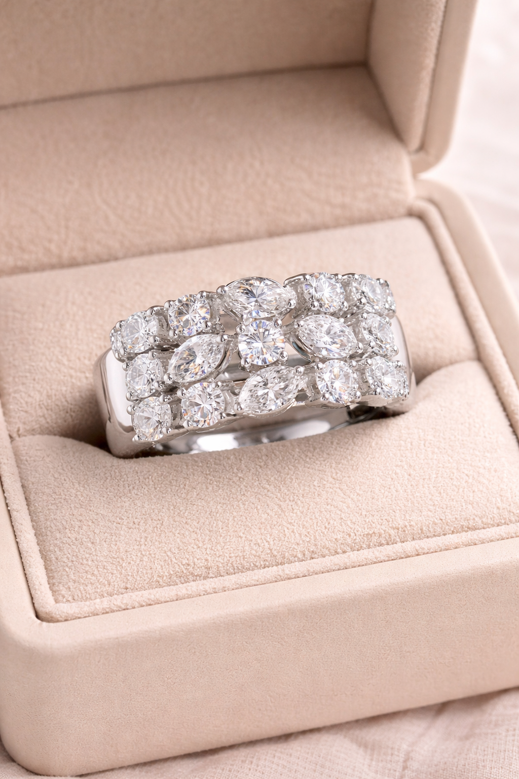Imperial Cluster Diamond Ring