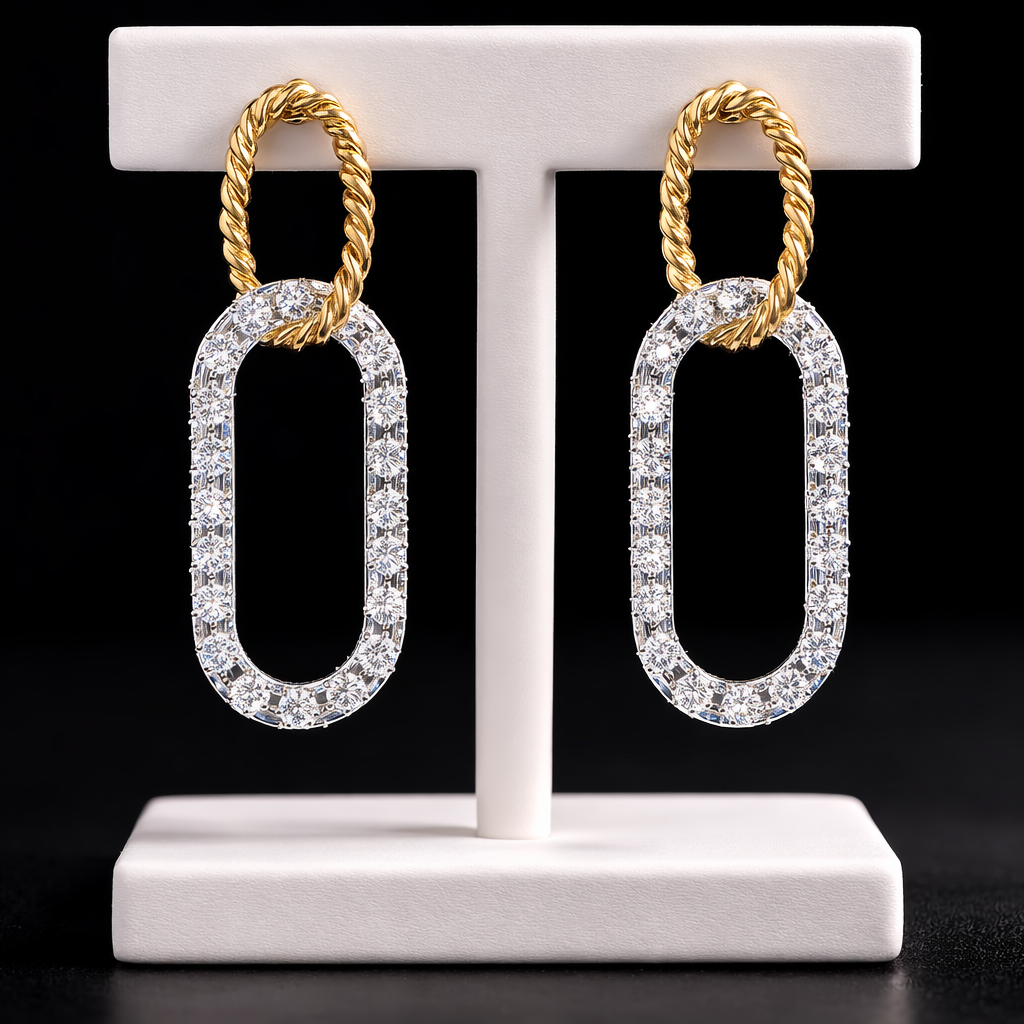 Aurex Link Earrings - 8811