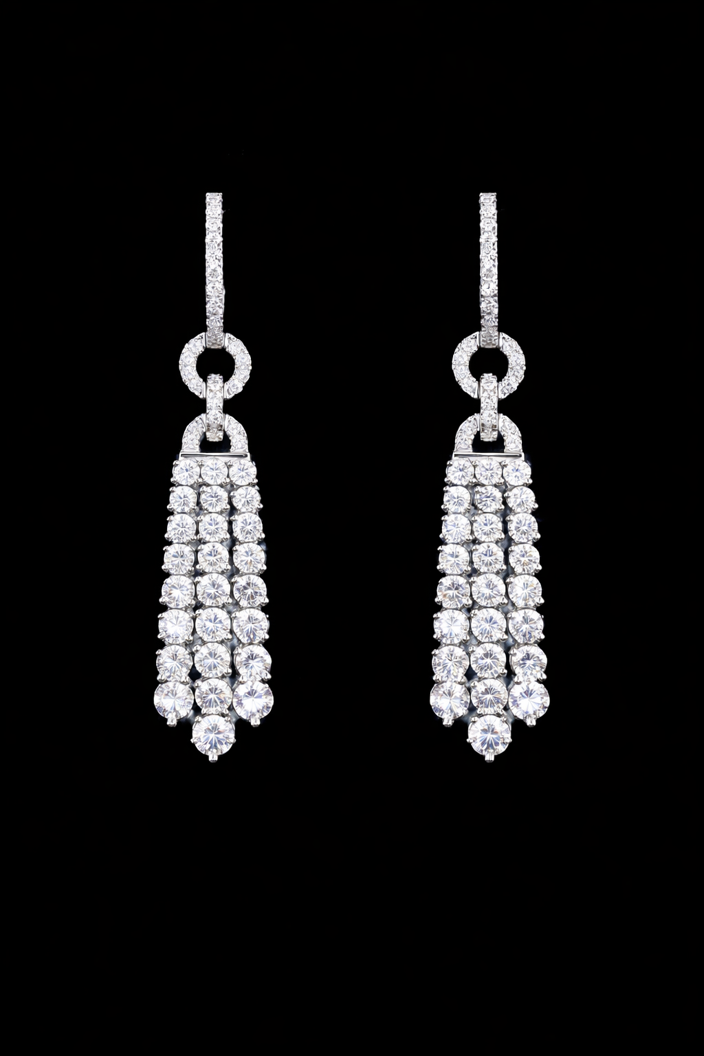 Eternal Shine Tassel Earrings