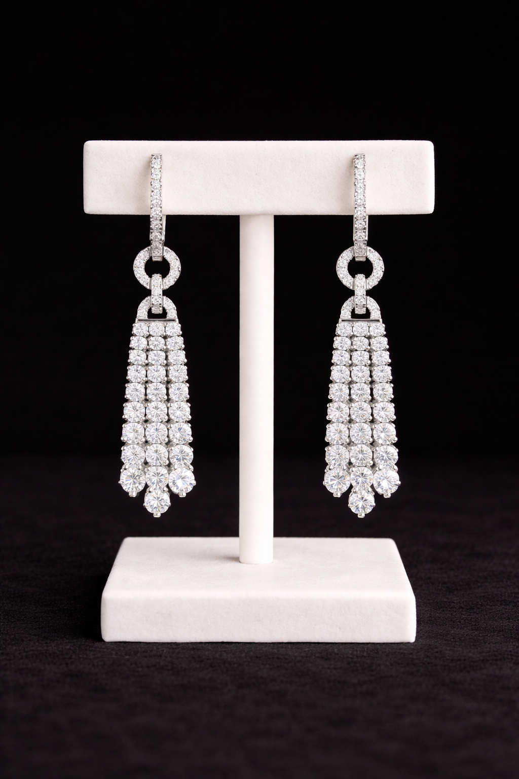 Eternal Shine Tassel Earrings