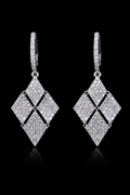 Prism Diamond Drop Earrings