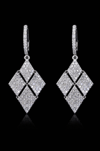 Prism Diamond Drop Earrings