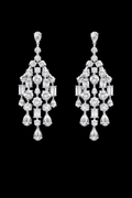 Royal Chandelier Diamond Earrings
