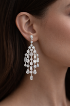Royal Chandelier Diamond Earrings