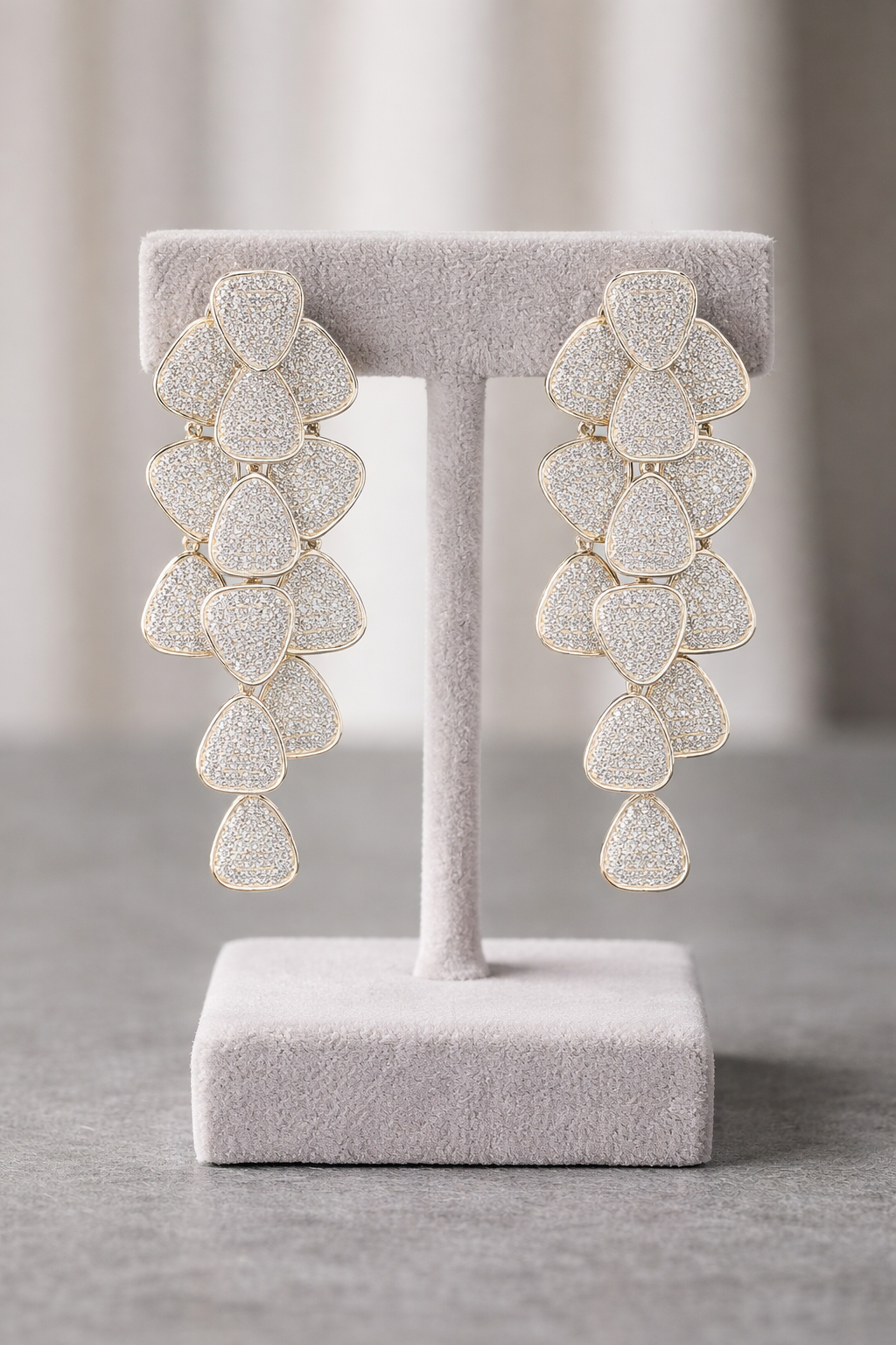 Celestial Cascade Diamond Earrings
