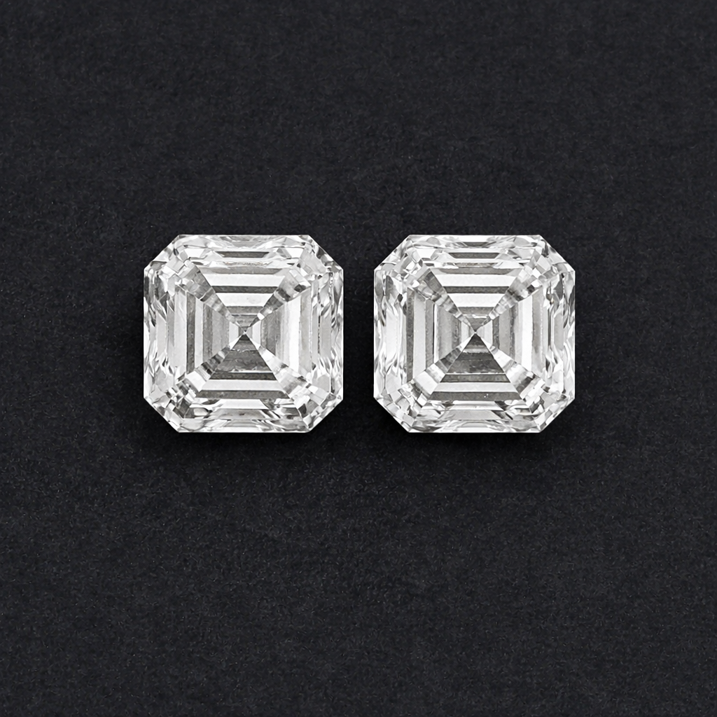 Asscher shape Diamound