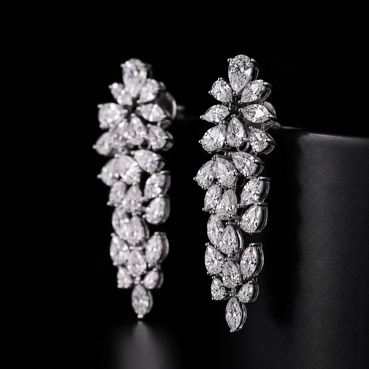 Aurora Cascade Diamond Earrings