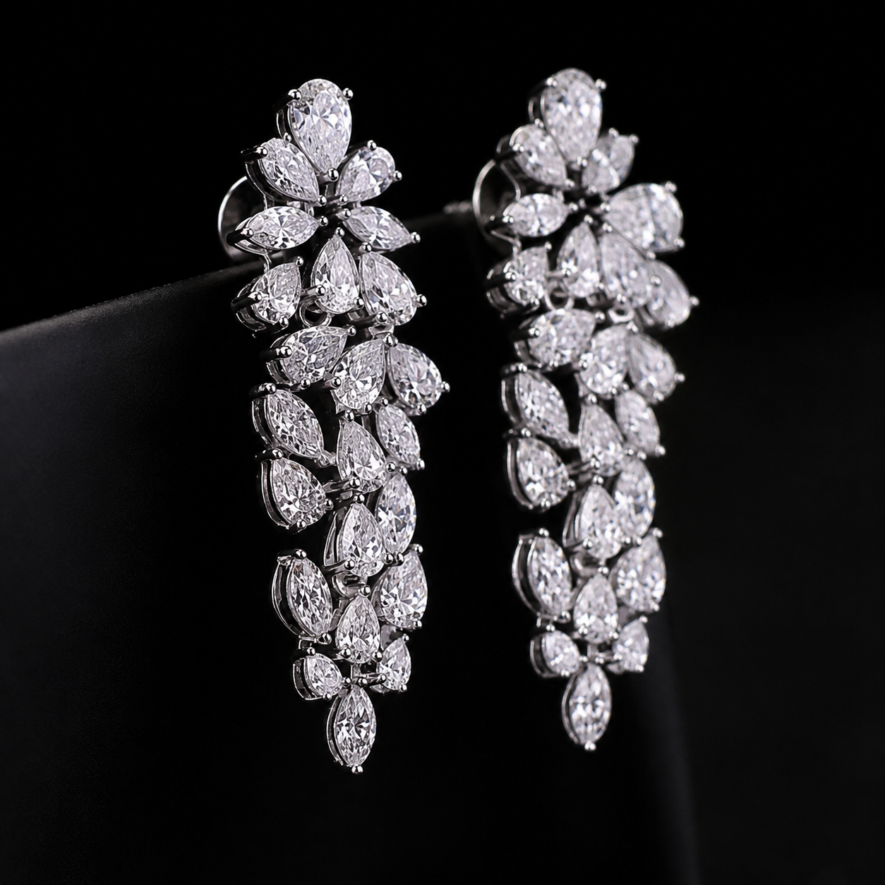 Aurora Cascade Diamond Earrings