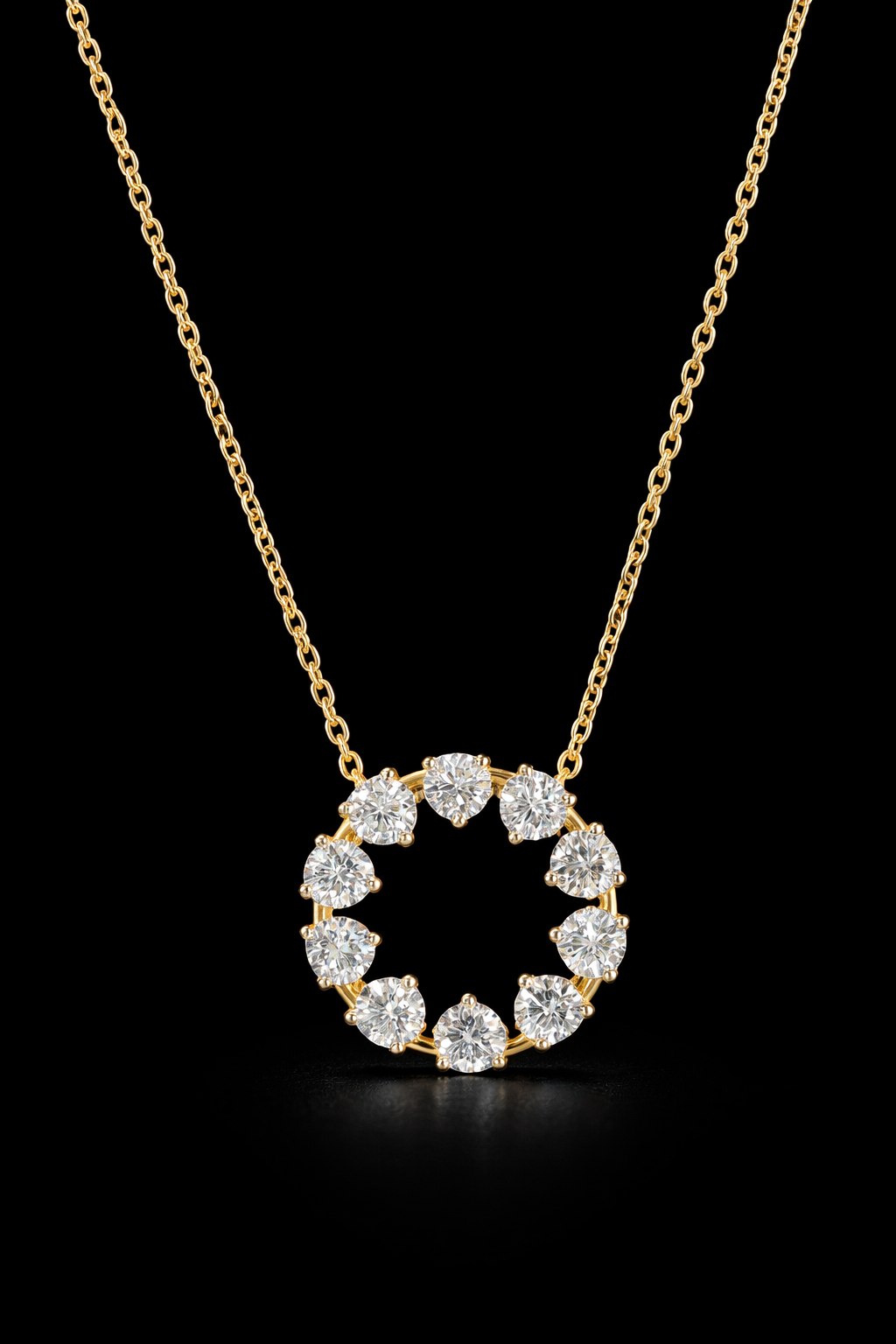 Endless Light Diamond Chain Pendant