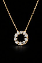 Endless Light Diamond Chain Pendant