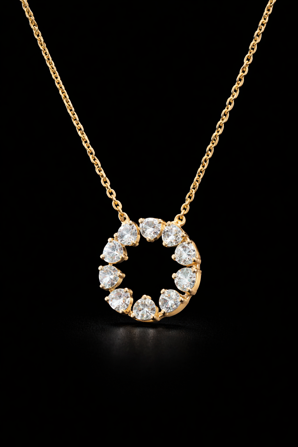 Endless Light Diamond Chain Pendant