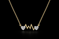 Heartbeat Love Diamond Necklace