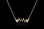 Heartbeat Love Diamond Necklace