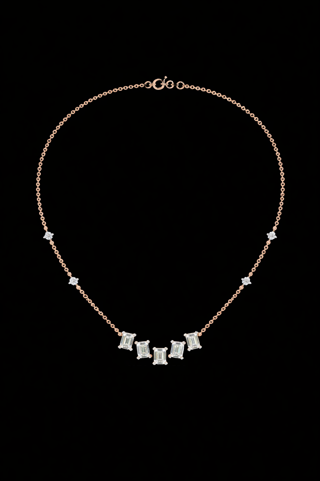 5 Stone Unity Necklace