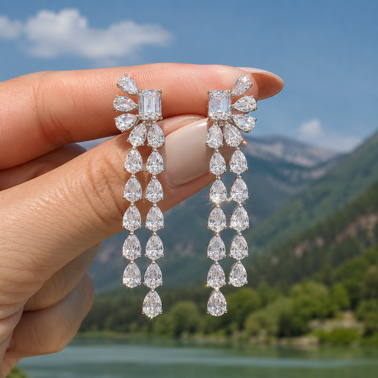 Emerald Crown Diamond Drops