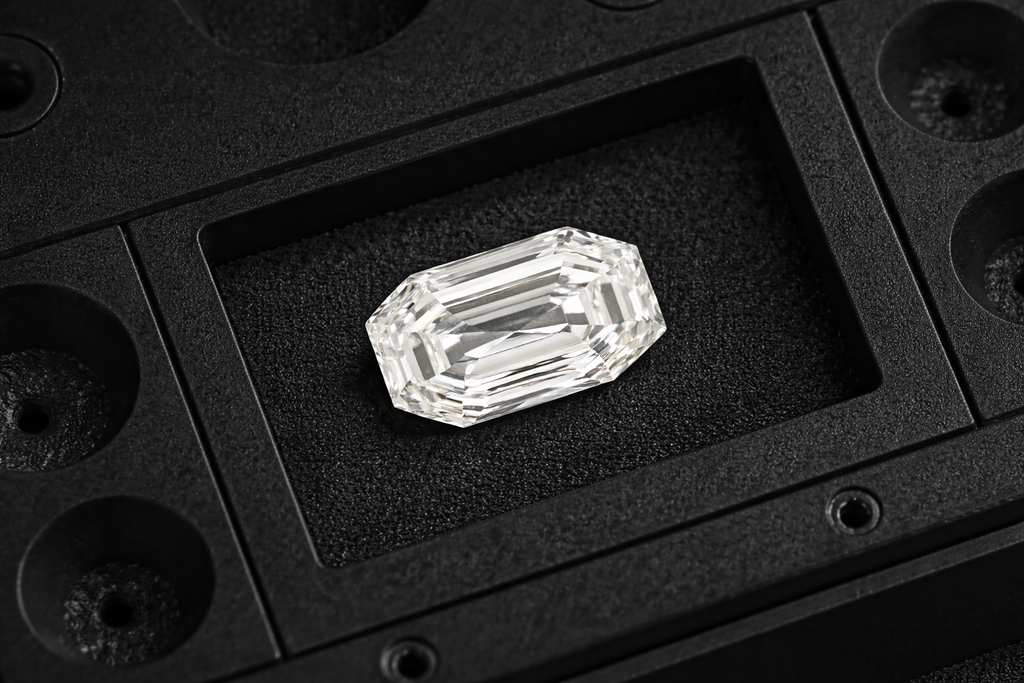 Emerald Cut Lab Grown Diamond | SGL Certified | E-F / VVS-VS | 0.20–4.00 CT