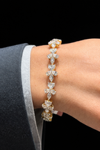 Floral Royale Diamond Bracelet