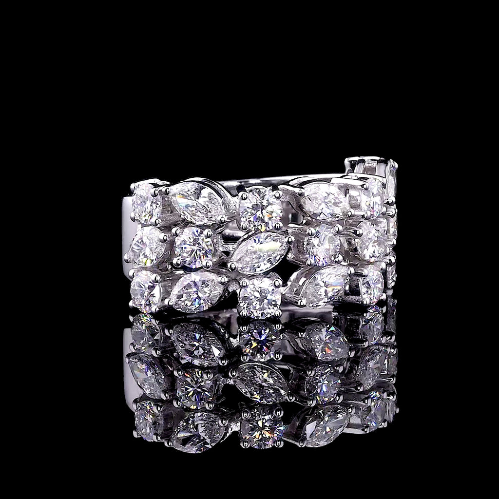 Imperial Cluster Diamond Ring