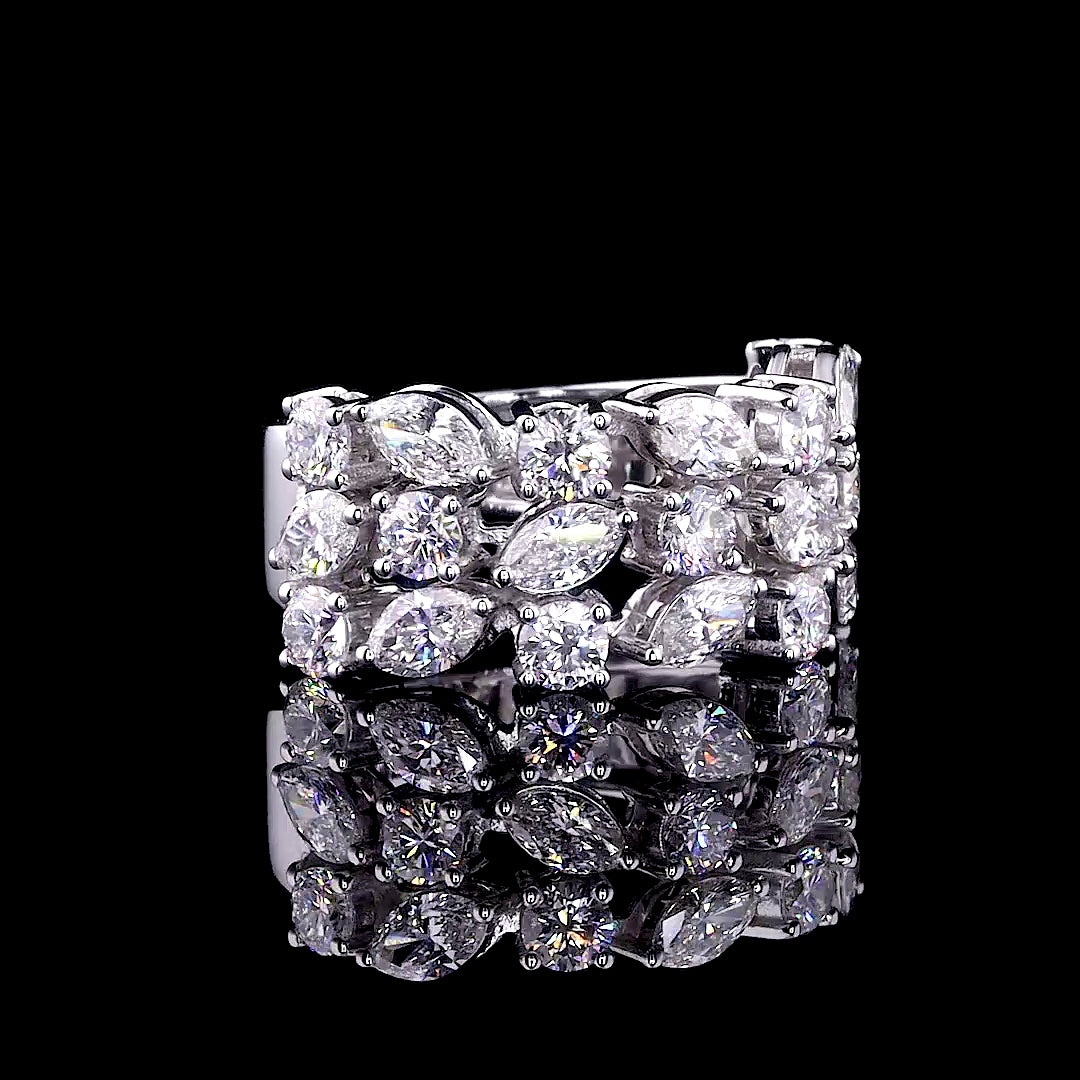 Imperial Cluster Diamond Ring