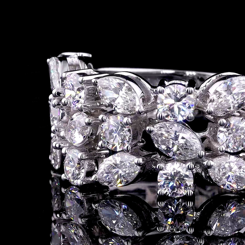Imperial Cluster Diamond Ring