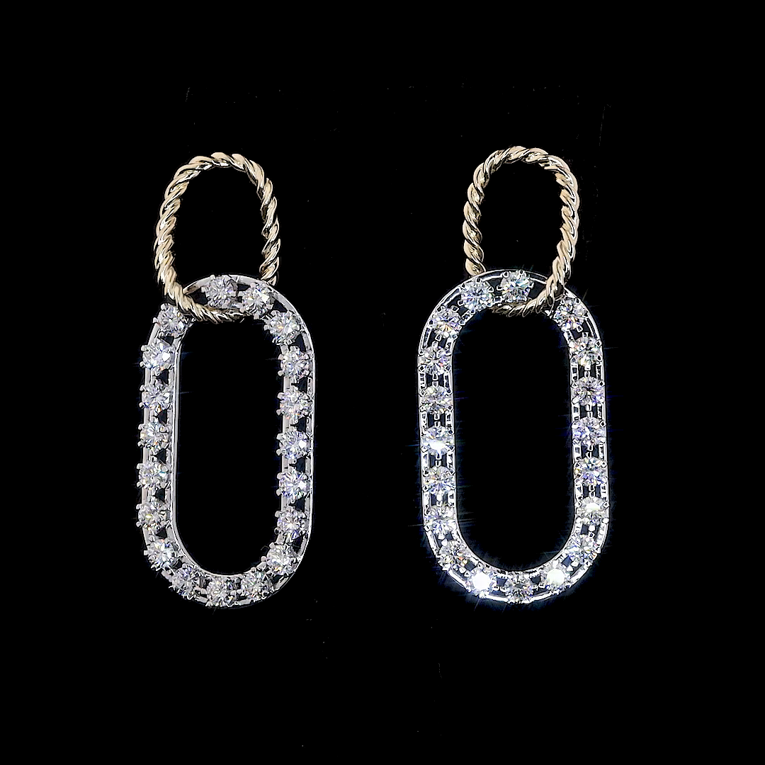 Aurex Link Earrings - 8811