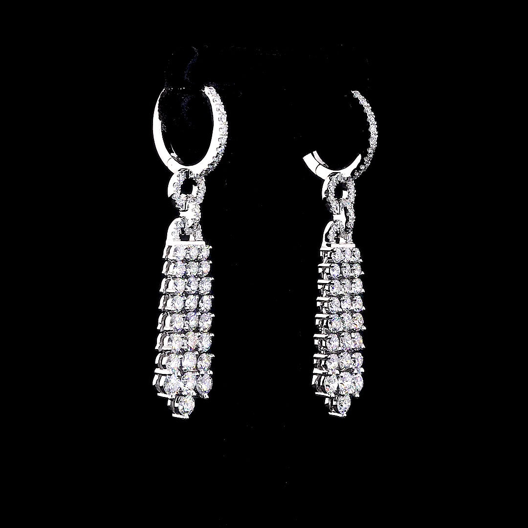 Eternal Shine Tassel Earrings