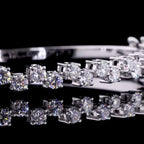 Diamond Tennis Bangle Bracelet