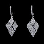 Prism Diamond Drop Earrings