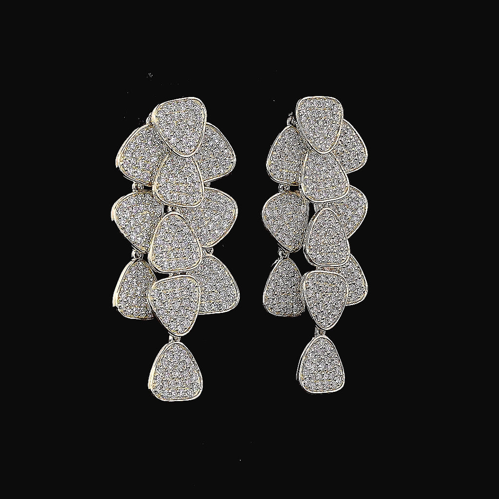 Celestial Cascade Diamond Earrings