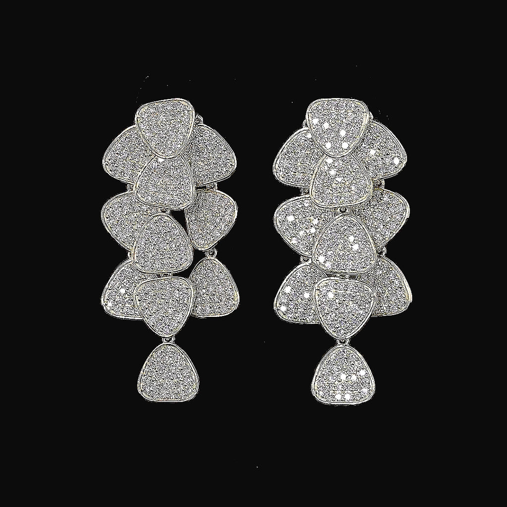 Celestial Cascade Diamond Earrings