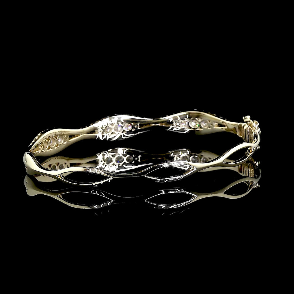 Eternal Wave Diamond Bracelet