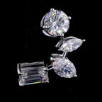 Multi-Shape Diamond Drop Earrings | 10.10 CT Lab Grown | Marquise, Emerald & Round