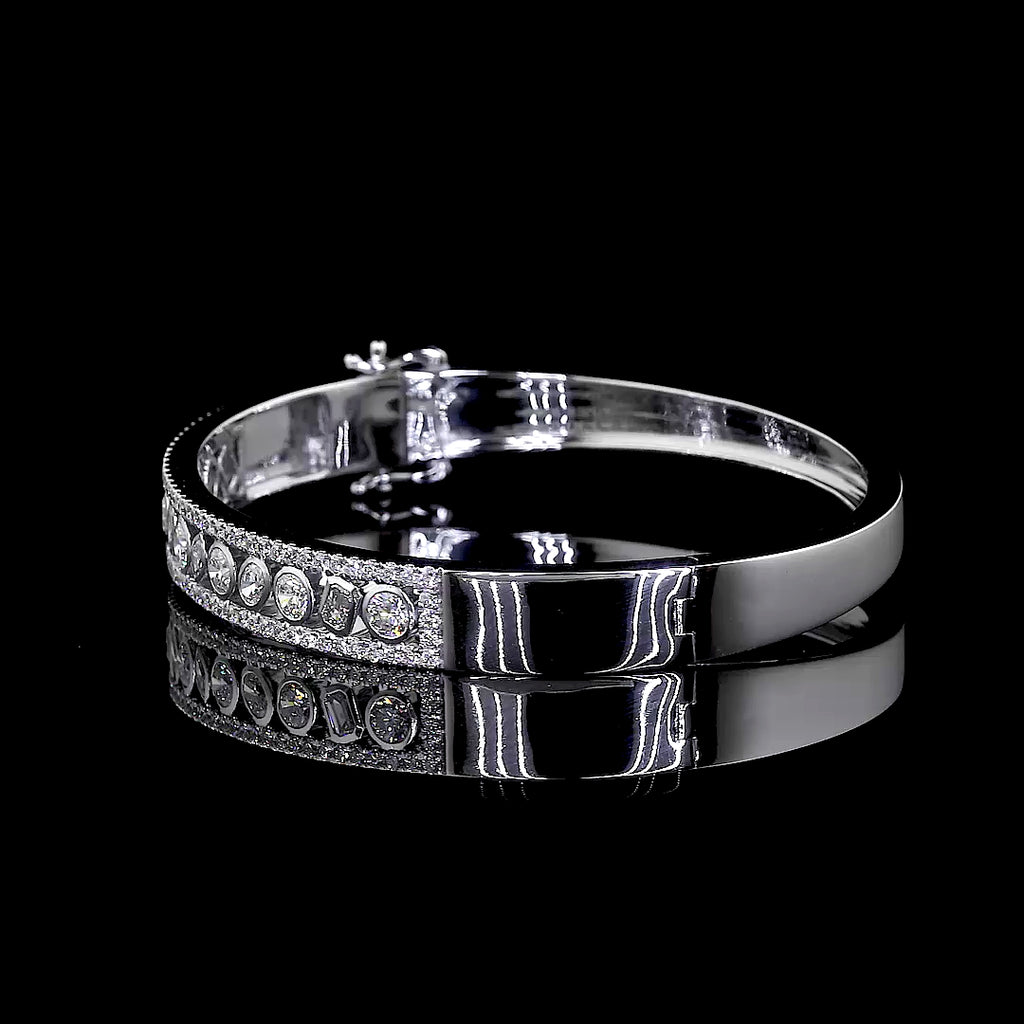 Radiant Channel Diamond Band