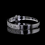 Radiant Channel Diamond Band