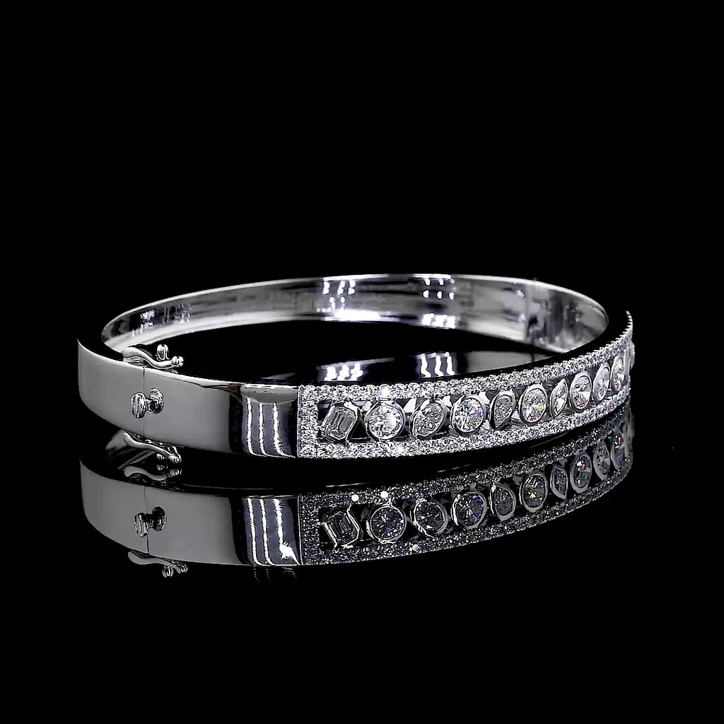 Radiant Channel Diamond Band