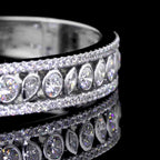 Radiant Channel Diamond Band