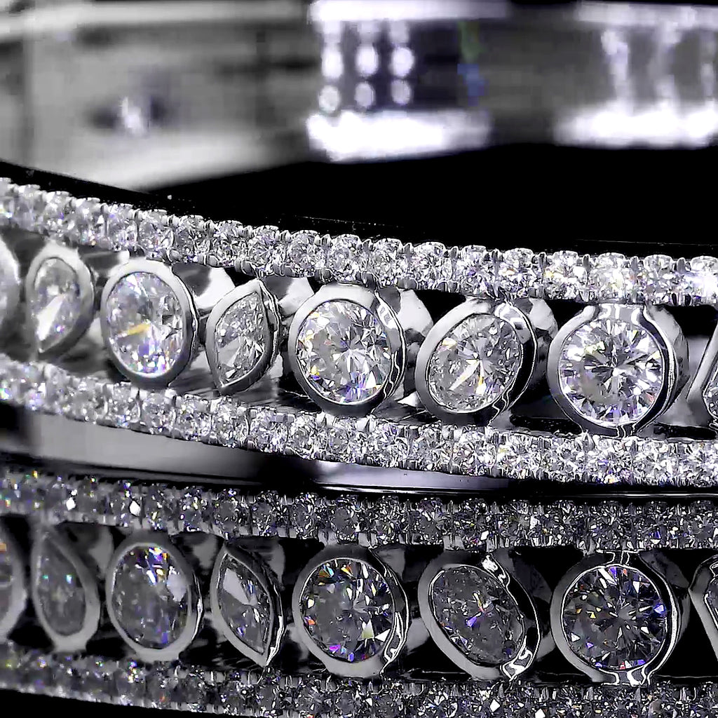 Radiant Channel Diamond Band