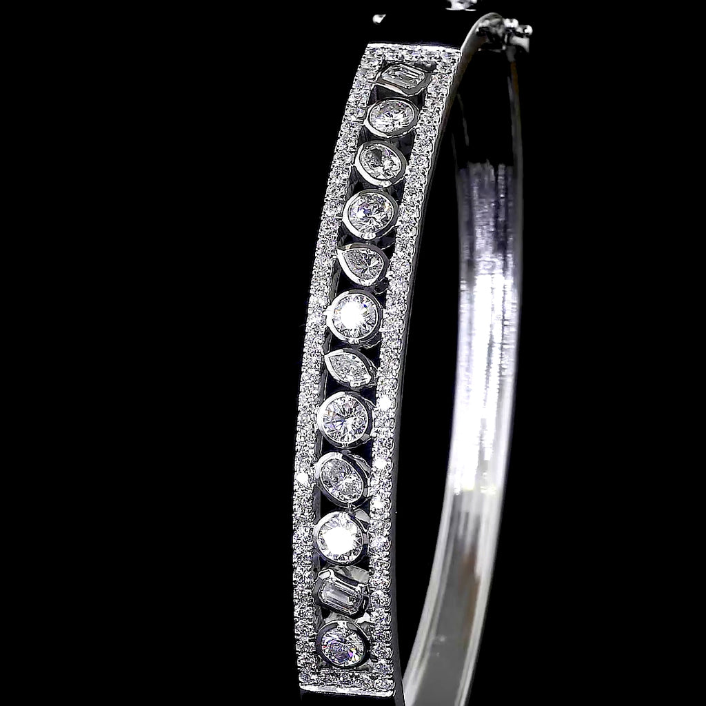 Radiant Channel Diamond Band