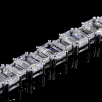 Emerald Cut Diamond Tennis Bracelet